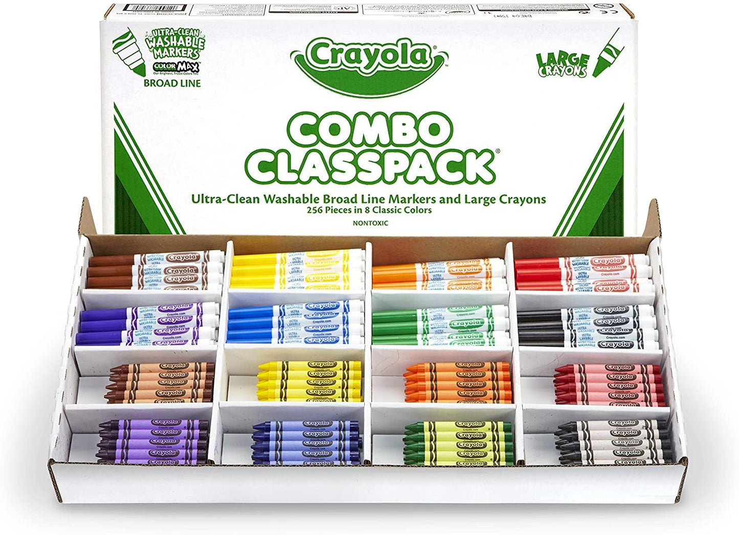 CRAYOLA CRAYOLA Combo Classpack Crayons & Markers 256