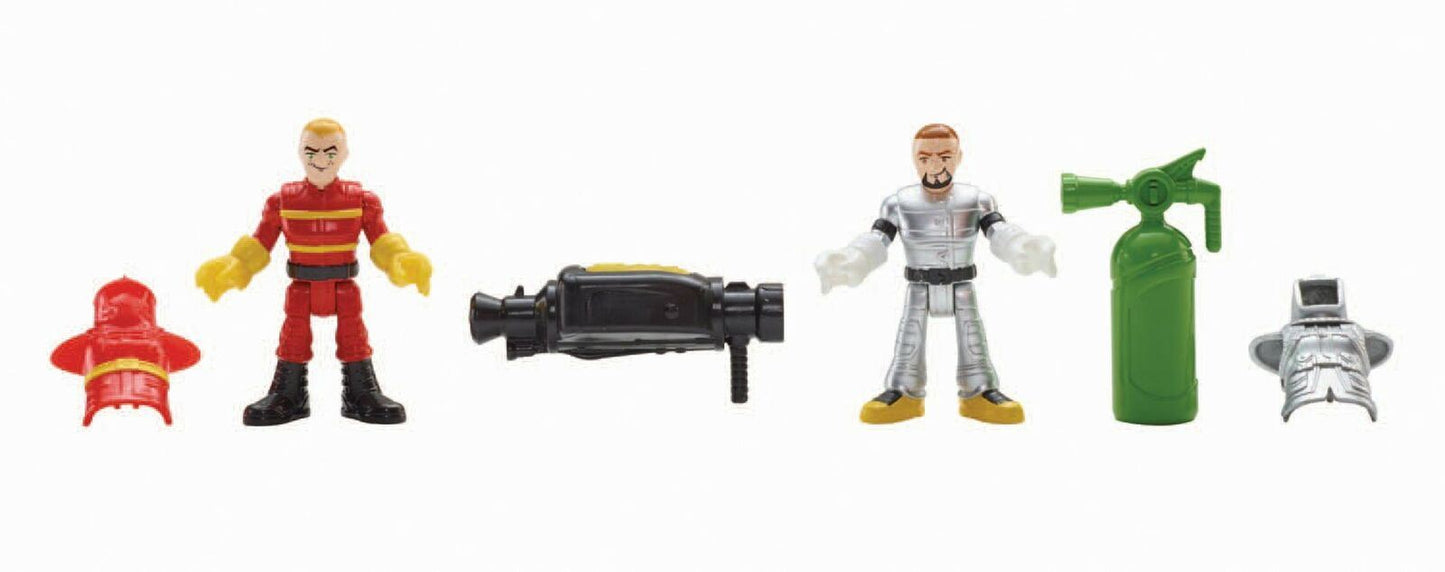 Fisher-Price Imaginext CITY AIRPORT FIREFIGHTERS Playset & Figures Toy