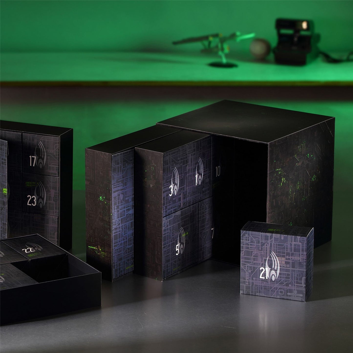 Eaglemoss STAR TREK Borg Cube Advent Calendar (STCAL001)