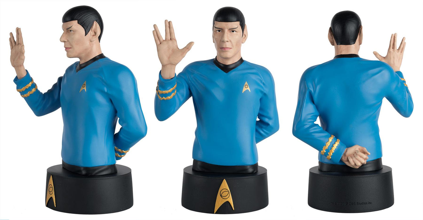 Commander Spock Model Die Cast Bust STBUK002 (Eaglemoss Star Trek The Official Busts Collection)