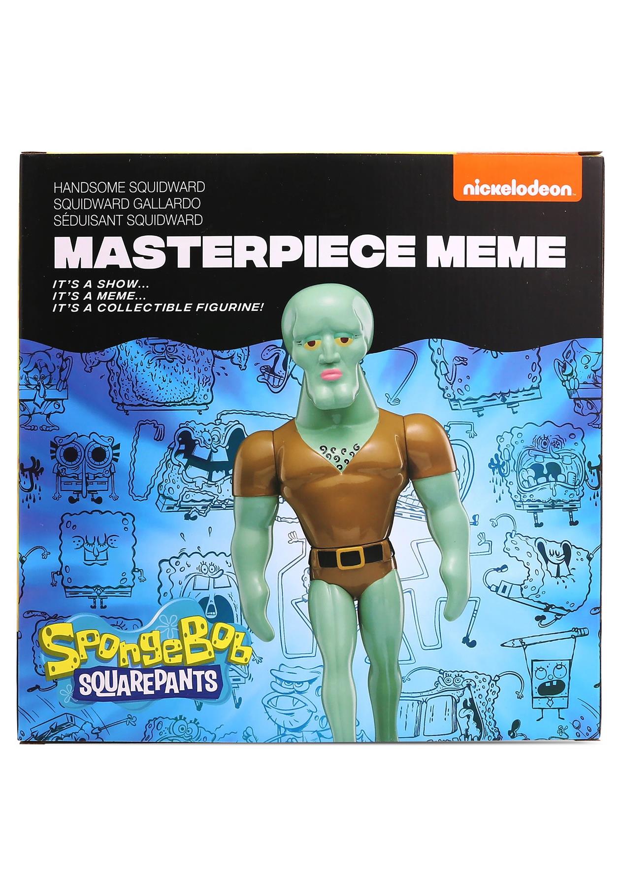 HANDSOME SQUIDWARD Masterpiece Meme Figure Spongebob