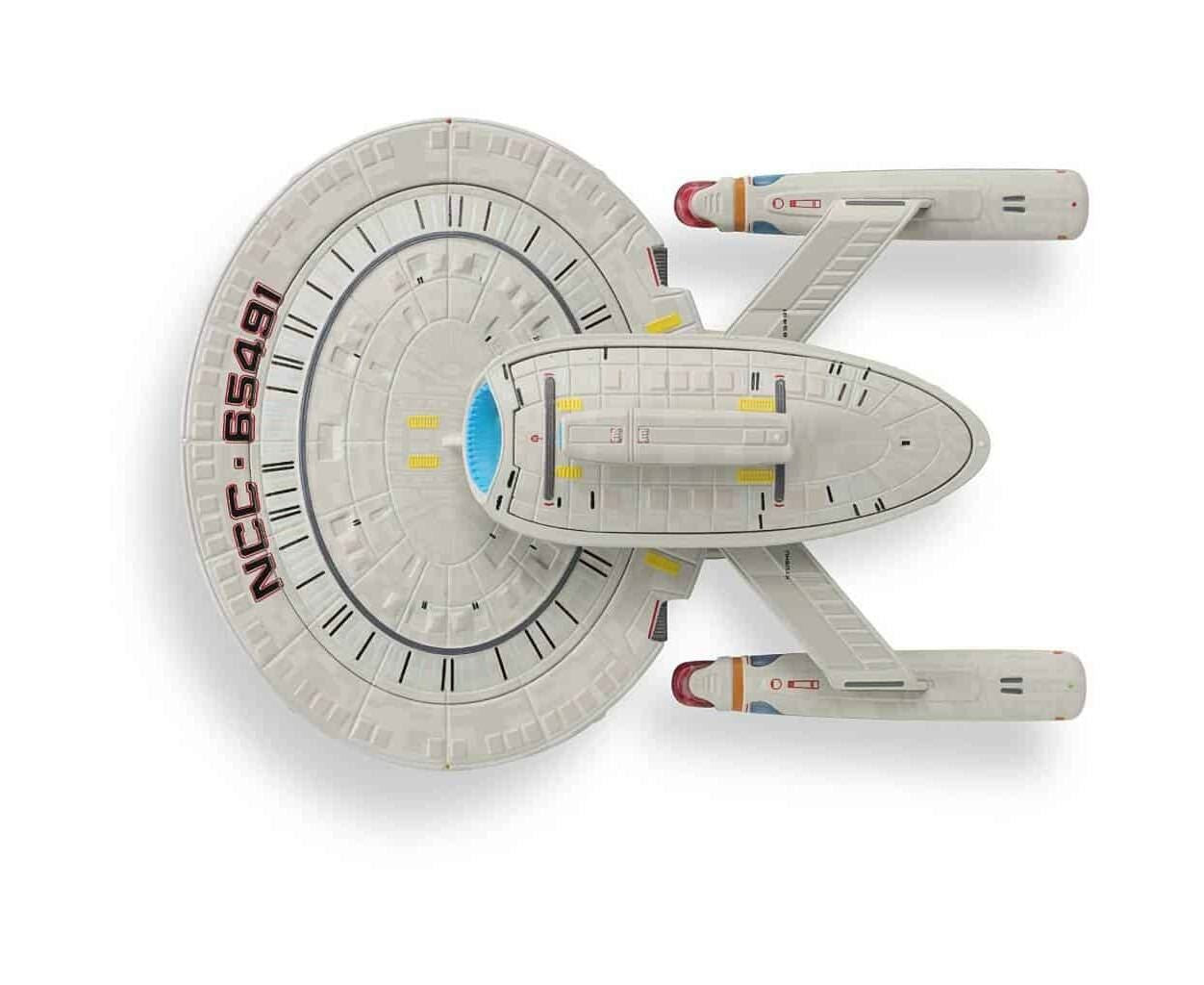 #95 U.S.S. Kyushu (New Orleans Class) Model Die Cast Ship STDC095 (Eaglemoss / Star Trek)