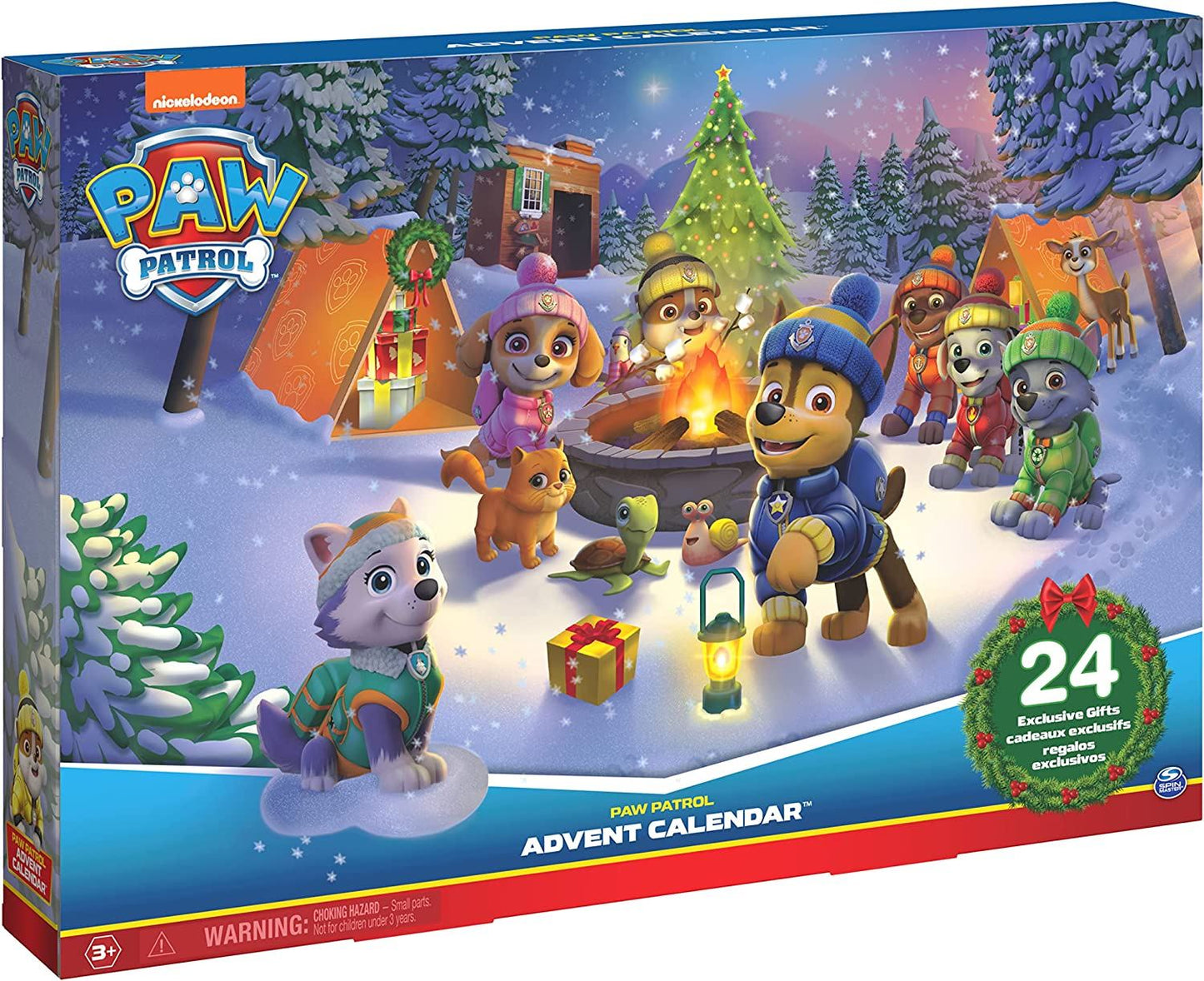 PAW PATROL 2022 Noël Compte à Rebours Calendrier de l'Avent 6063791 Jouets Surprises