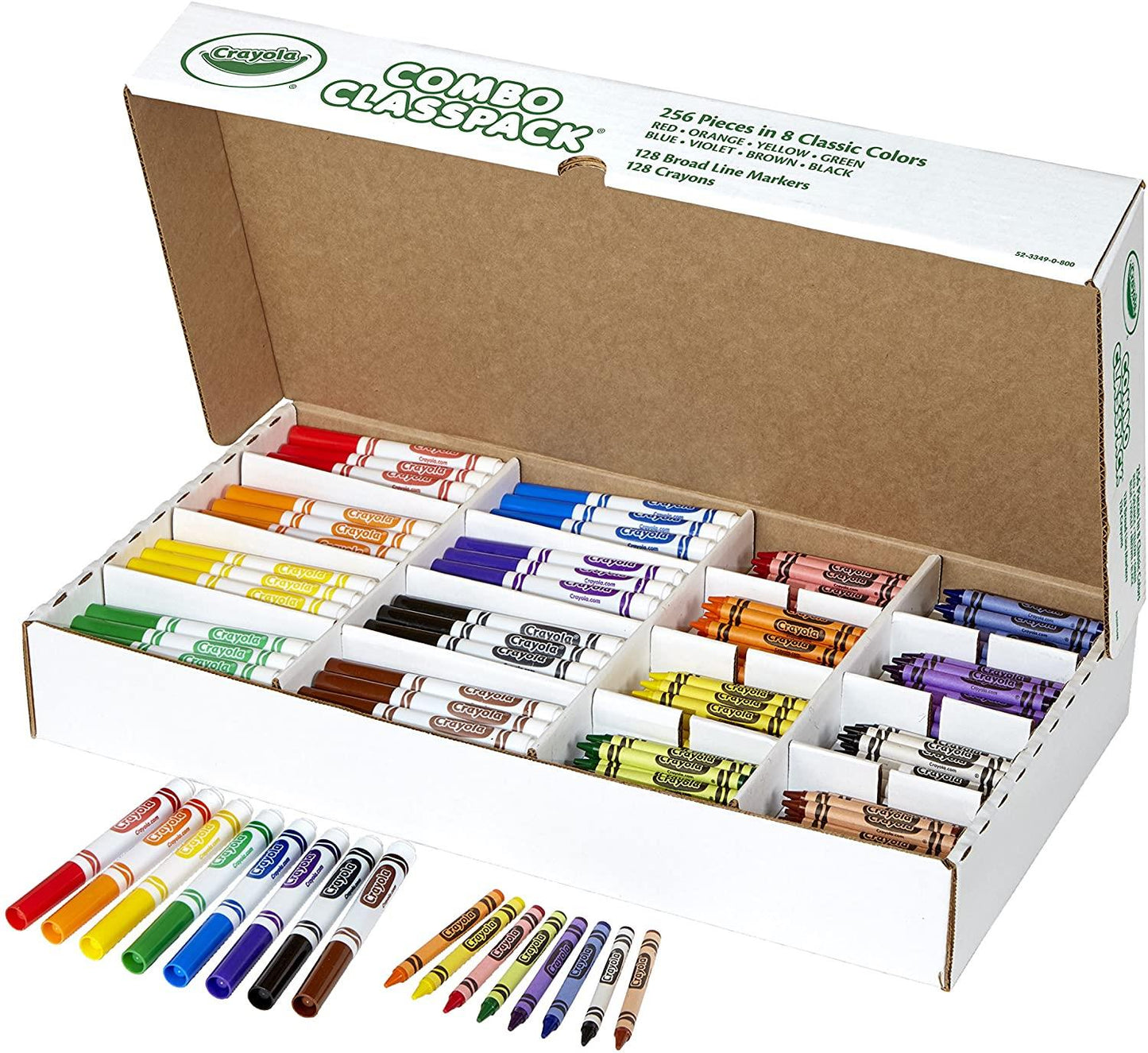 CRAYOLA CRAYOLA Combo Classpack Crayons & Markers 256