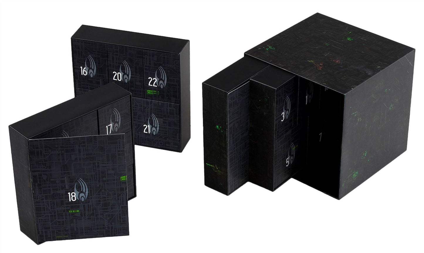 Eaglemoss STAR TREK Borg Cube Advent Calendar (STCAL001)
