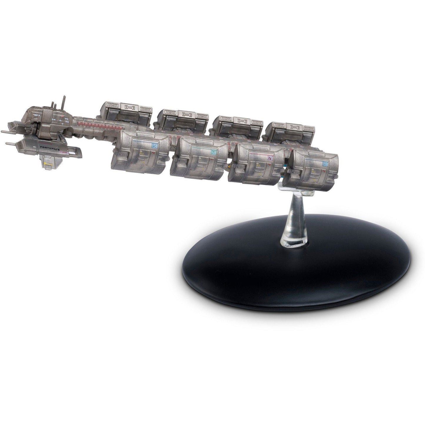 #49 ECS Fortunate Starship Model Die Cast Ship (Eaglemoss Star Trek)