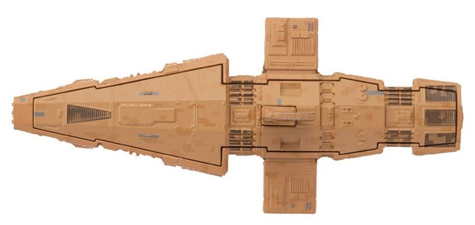 Talarian Observation Craft Model Die Cast Ship (Eaglemoss / Star Trek)