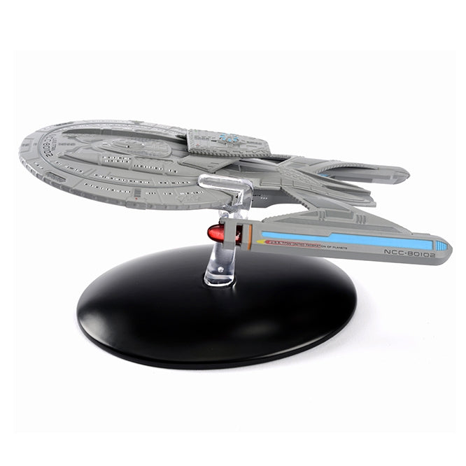 #05 U.S.S. Titan NCC-80102 (Luna Class) Model Diecast Ship BONUS ISSUE (Eaglemoss / Star Trek)