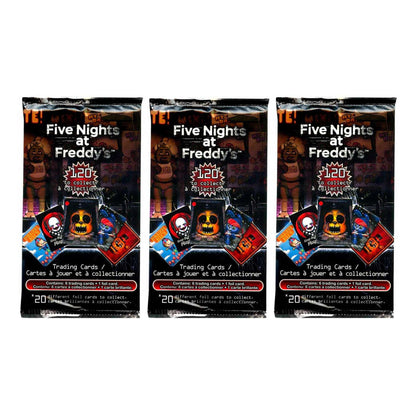 Five Nights At Freddy's FNAF Trading Card Pack 6 Cards & 1 Foil Five Nights At Freddy's FNAF Trading Card Pack 6 Cards & 1 Foil