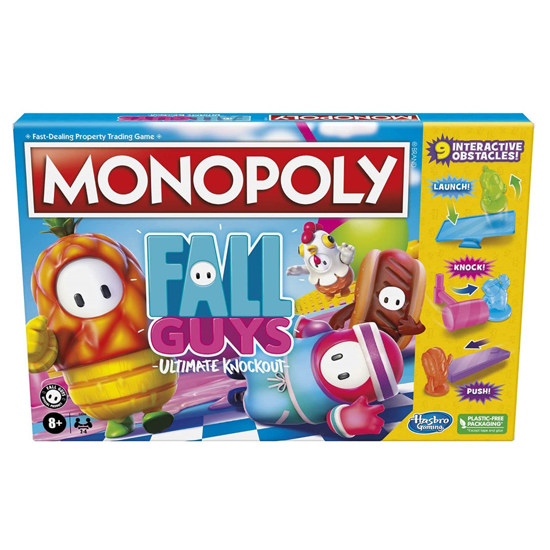 Monopoly Fall Guys Ultimate Knockout Edition Board Game F4749 Ages 8+