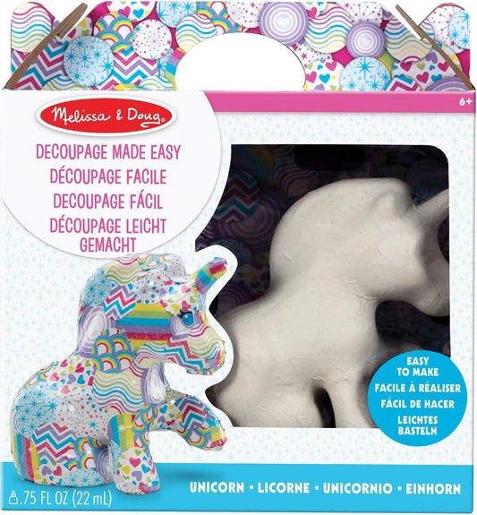 Unicorn 40115 Decoupage Made Easy Craft Set (Melissa & Doug)