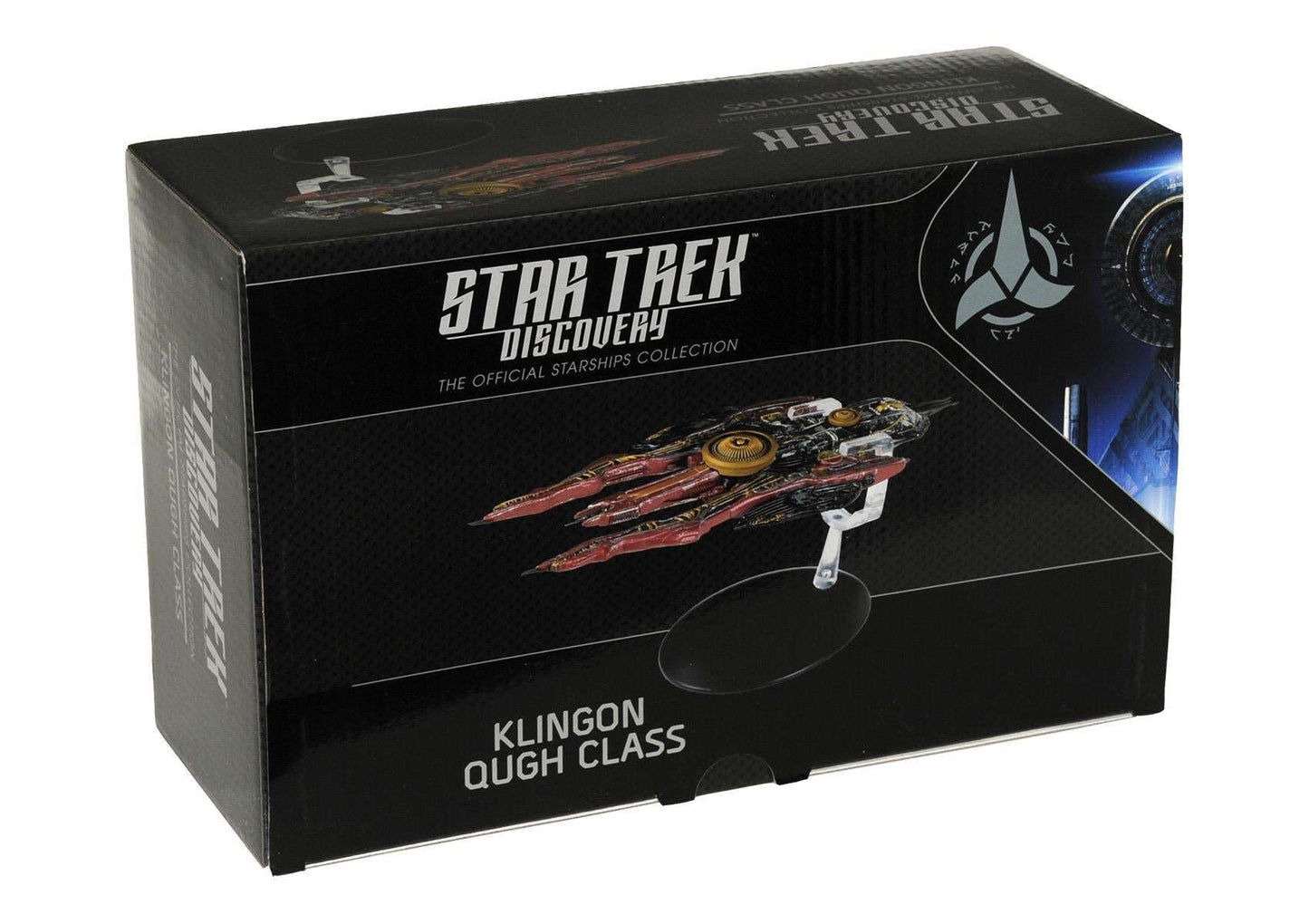 #08 Klingon Qugh Class Destroyer Ship C Discovery Ships Model Diecast Ship (Eaglemoss / Star Trek)