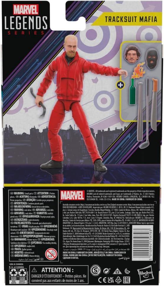 Tracksuit Mafia F7114 Action Figure Marvel Legends Hawkeye 6" Figure Exclusive