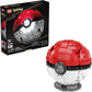 Jumbo Poké Ball HBF53 – MEGA Pokémon Building Toy Kit | Large Buildable Poké Ball with Display Base (Official MEGA Construx Set)