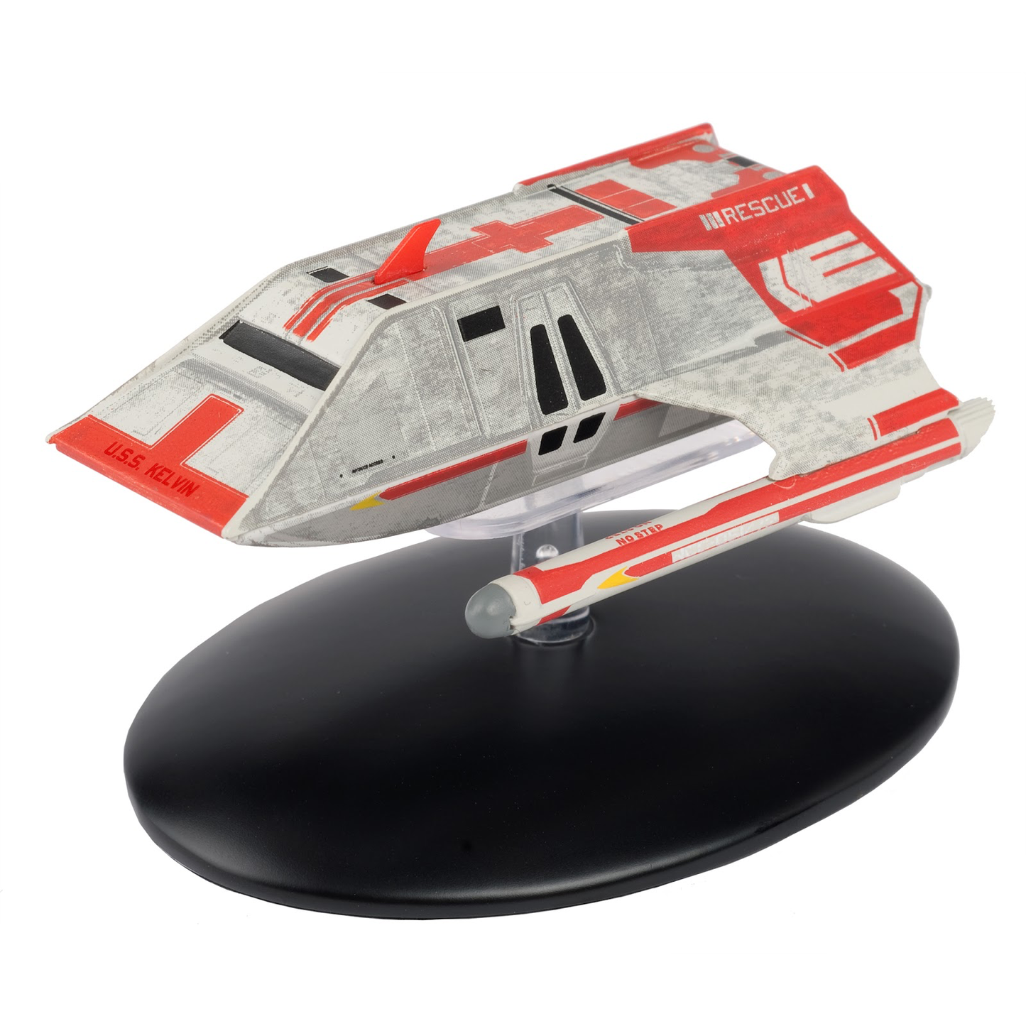 #15 Kelvin-Type Med Evac Shuttle Model Diecast Shuttlecraft Ship (Eaglemoss / Star Trek)