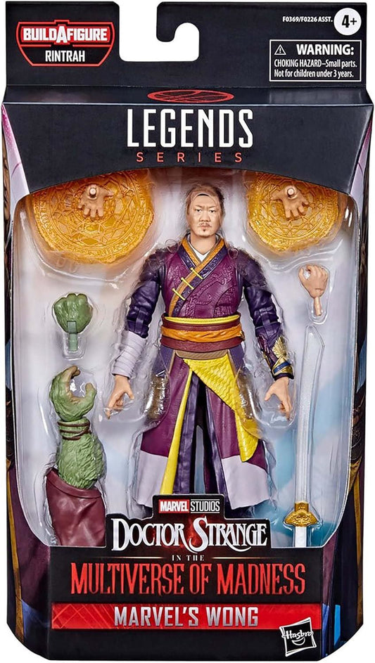 Marvel's Wong F0369 6" Action Figure (Doctor Strange: In the Multiverse of Madness / Marvel Legends Series)