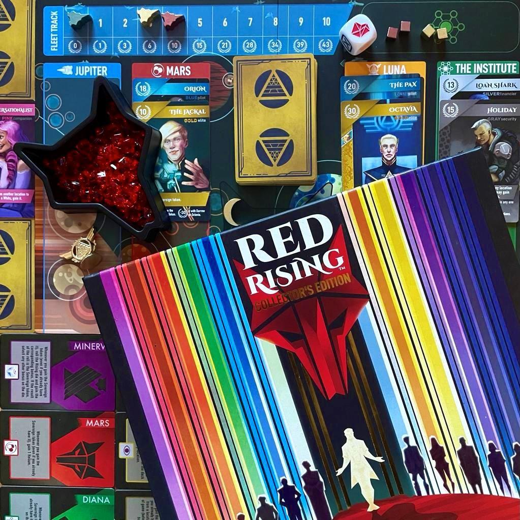Red Rising COLLECTOR'S EDITION Board Game 1-6 Players STM351