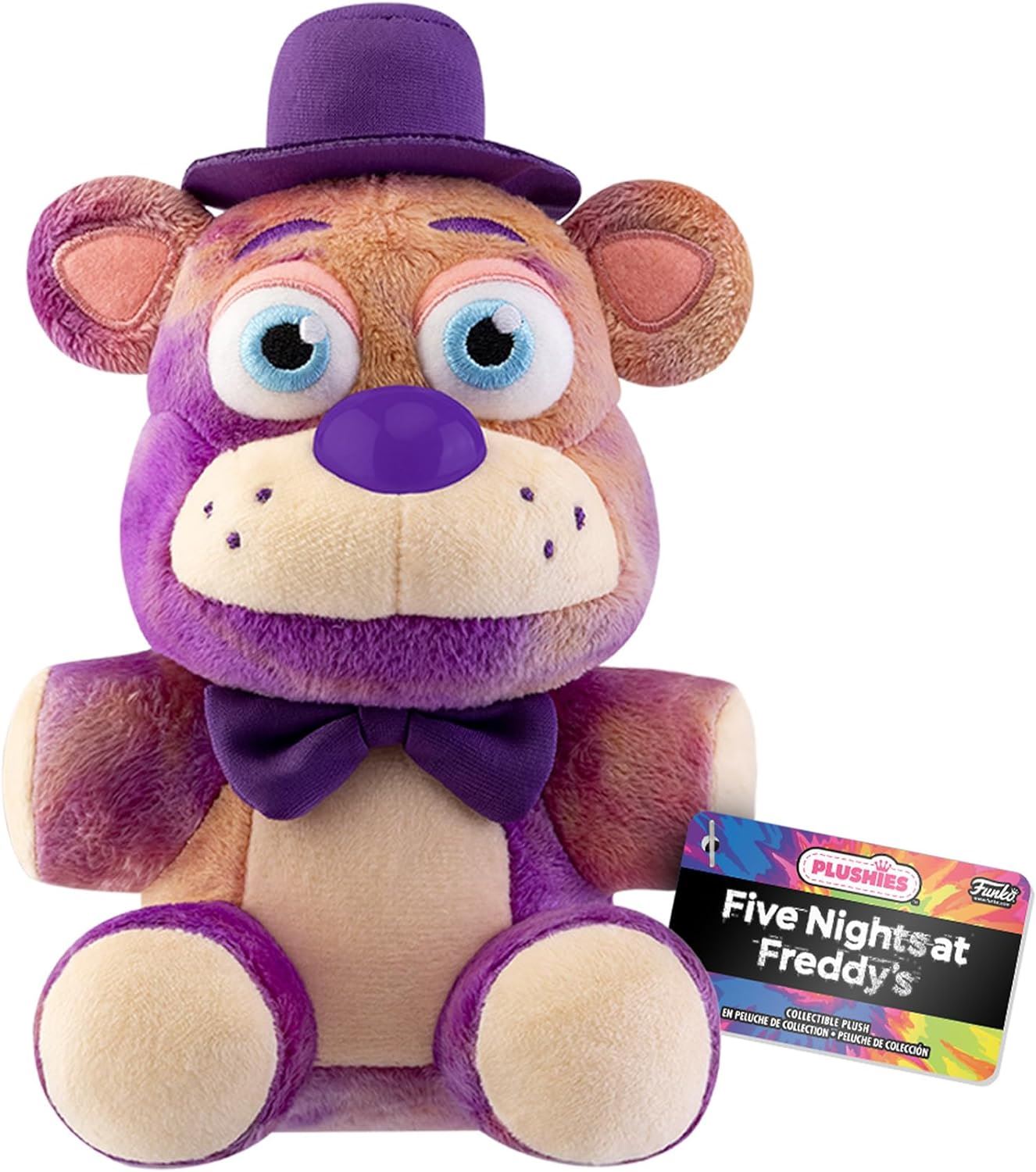 TIE-DYE FREDDY Special Edition Plushies FNAF 7"/18cm Soft Collectible Plush Toy (Five Night's at Freddy's)