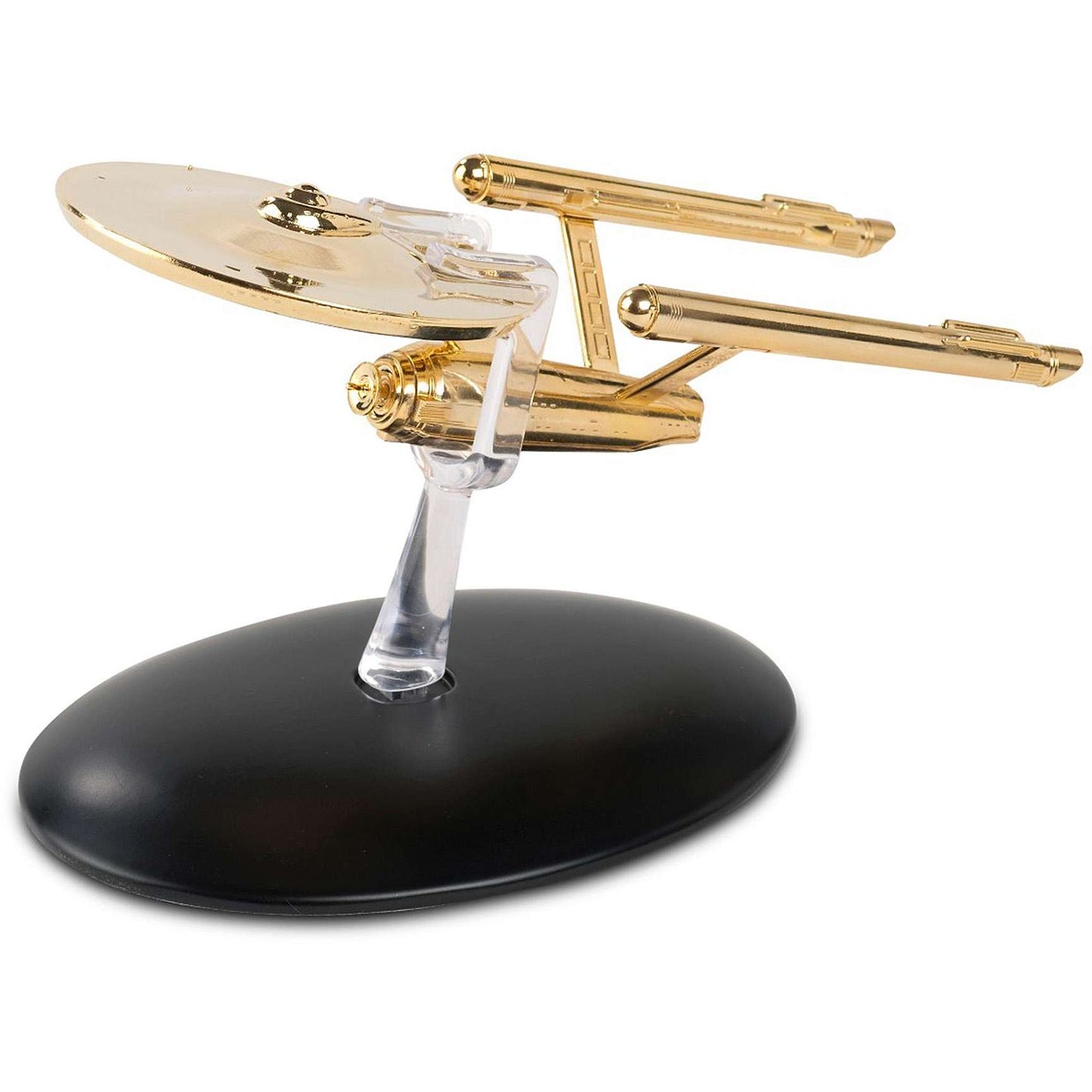 #23 Gold U.S.S. Enterprise NCC-1701 Model Die Cast Ship SPECIAL ISSUE (Eaglemoss / Star Trek)