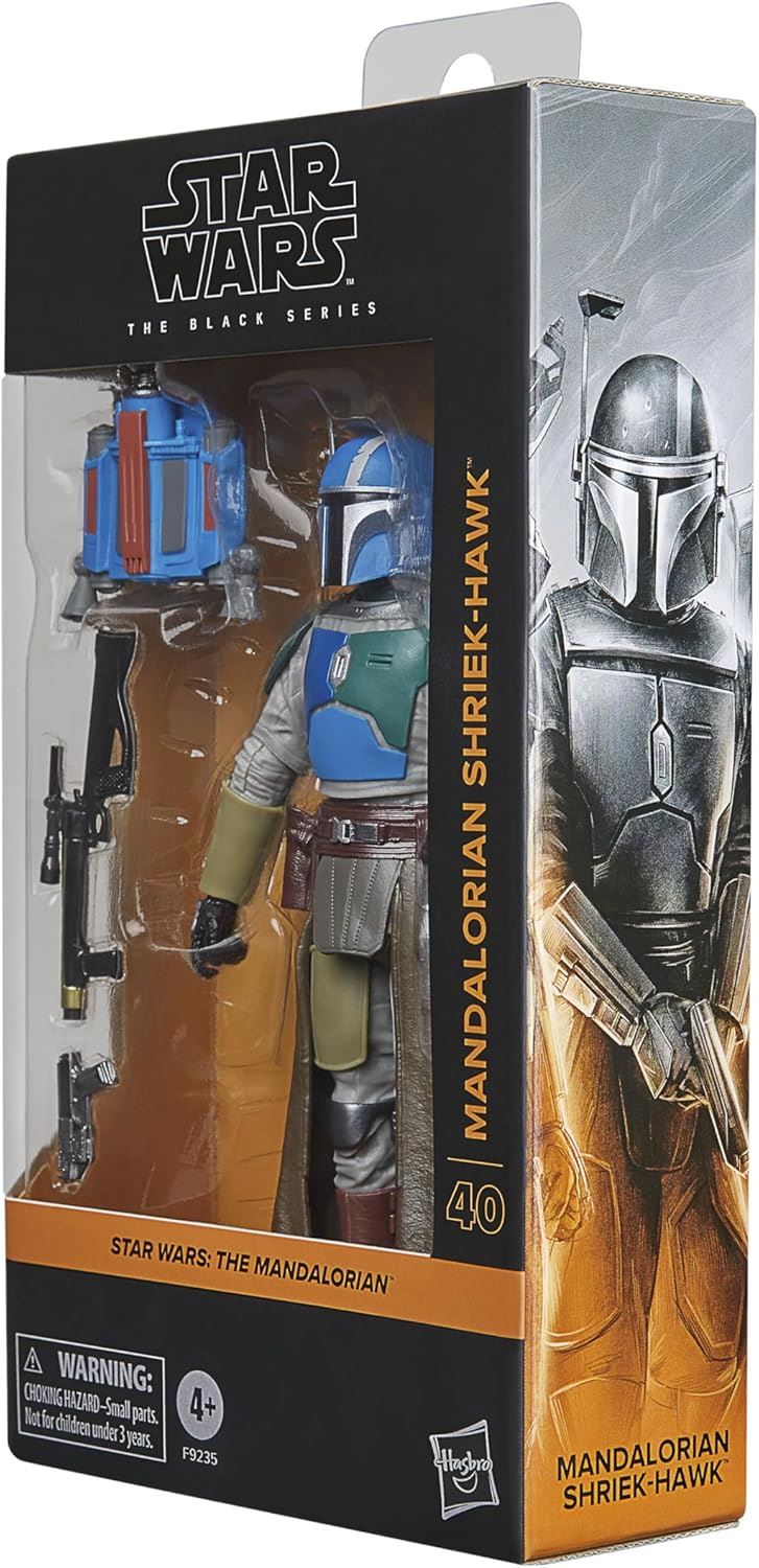 Mandalorian Shriek-Hawk F9235 6" Action Figure The Black Series (Star Wars: The Mandalorian)