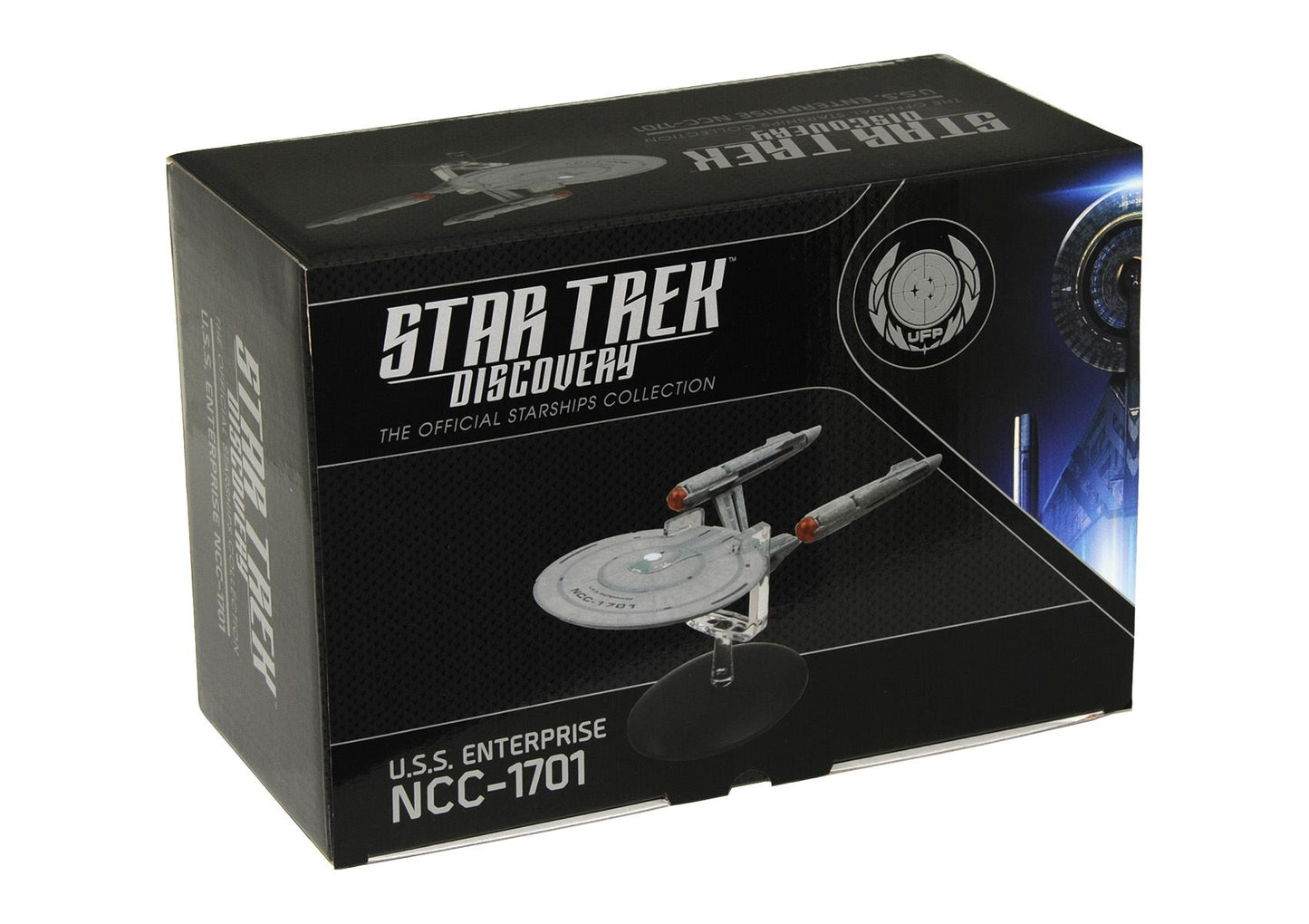 #12 U.S.S. Enterprise NCC-1701 (Constitution-Class) Model Die Cast Ship Discovery (Eaglemoss / Star Trek)