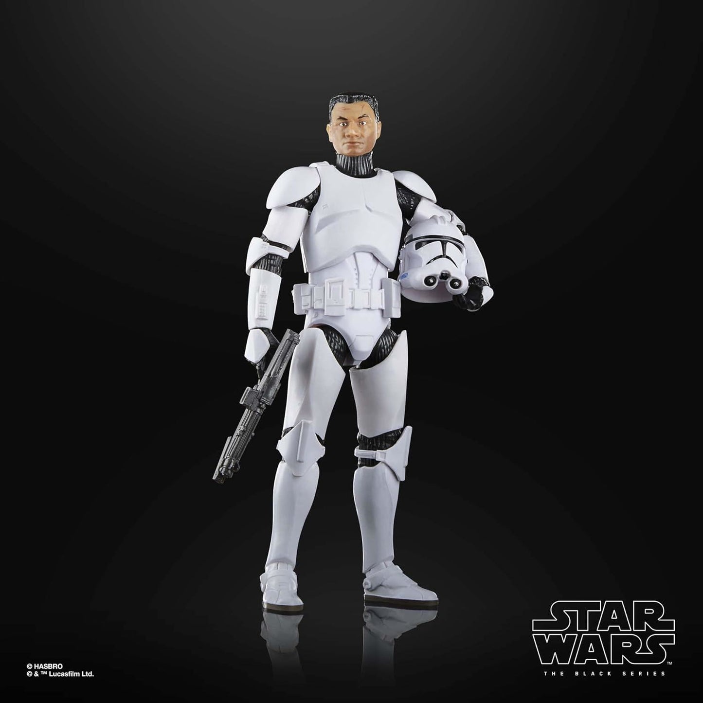 Phase II Clone Trooper 6″ Action Figure – Star Wars The Black Series F7105 (The Clone Wars) by Hasbro | Premium Collector Trooper with Accessories