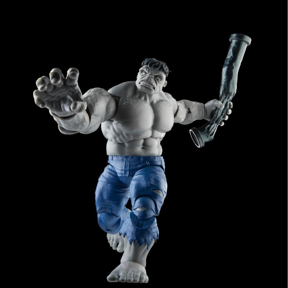 Gray Hulk & Dr. Bruce Banner 6″ Action Figure 2-Pack – Marvel Legends Series F7084 by Hasbro | Comic-Inspired Avengers Duo with Accessories