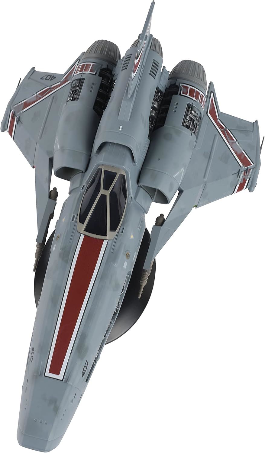 #15 Viper Mk III (Blood and Chrome) Model Diecast Ship (Eaglemoss / Battlestar Galactica)