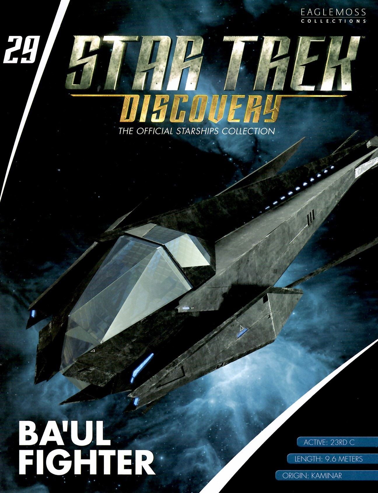 #29 Ba'ul Fighter Model Die Cast Ship Discovery (Eaglemoss / Star Trek)