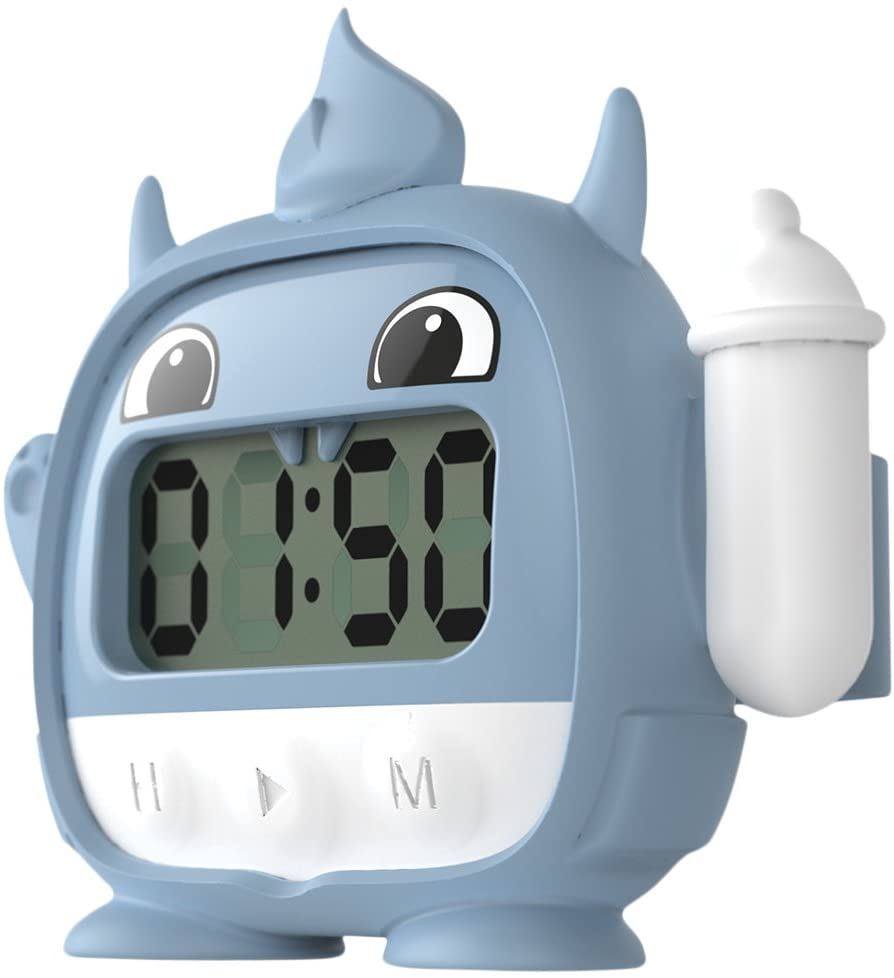 Baby Milk Timer (meiko the Milk Monster) Digital Glow-in-the-Dark BLUE