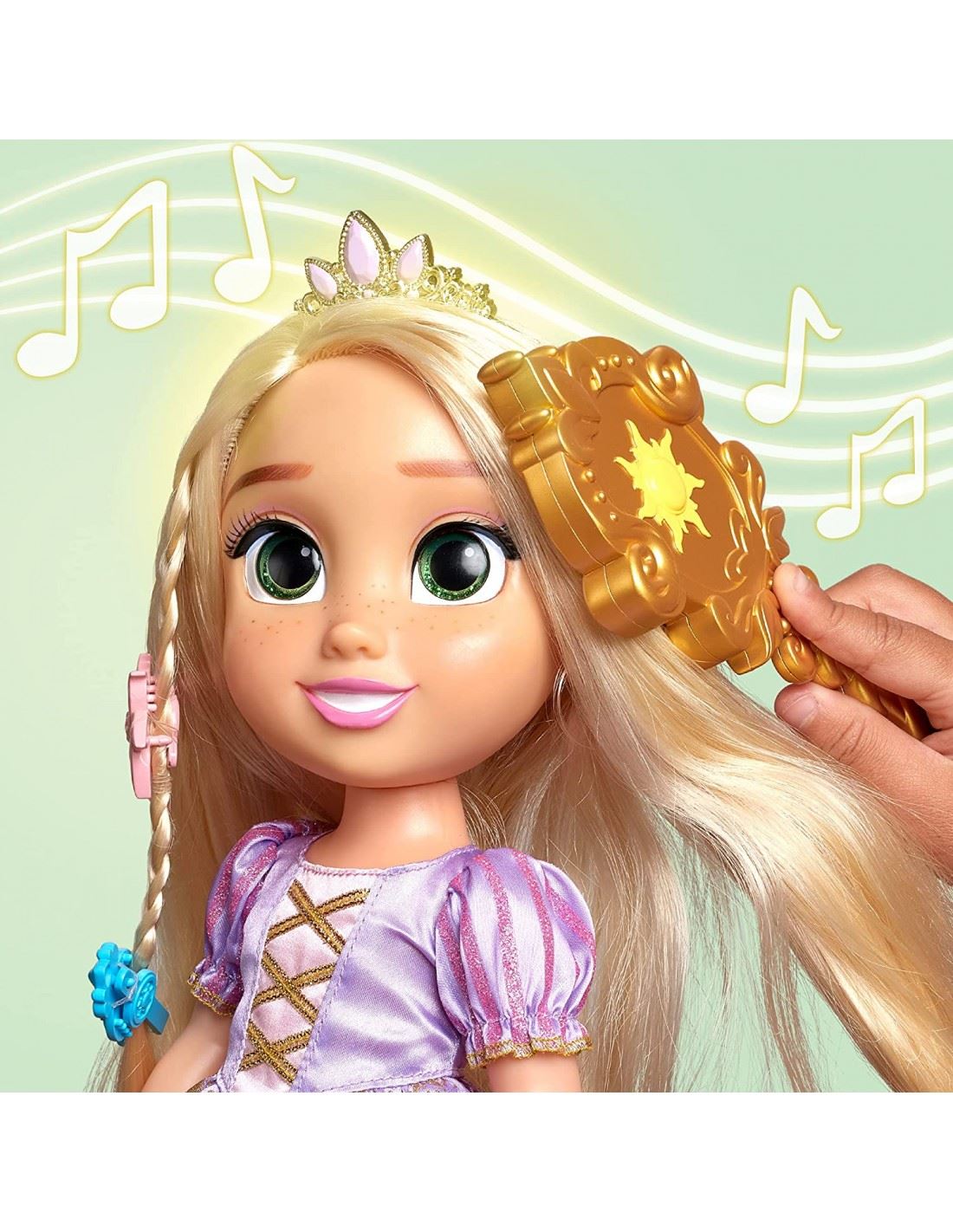 Disney Princess Hair Glow Rapunzel Doll & Accessories 21725