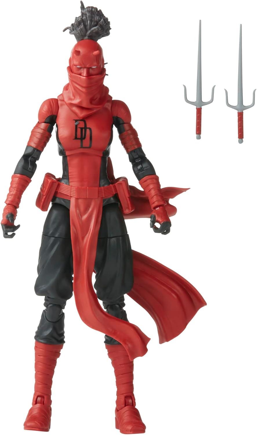 Elektra Natchios Daredevil 6″ Action Figure – Marvel Legends Series by Hasbro | Comics-Inspired Spider-Man Wave Elektra with Accessories