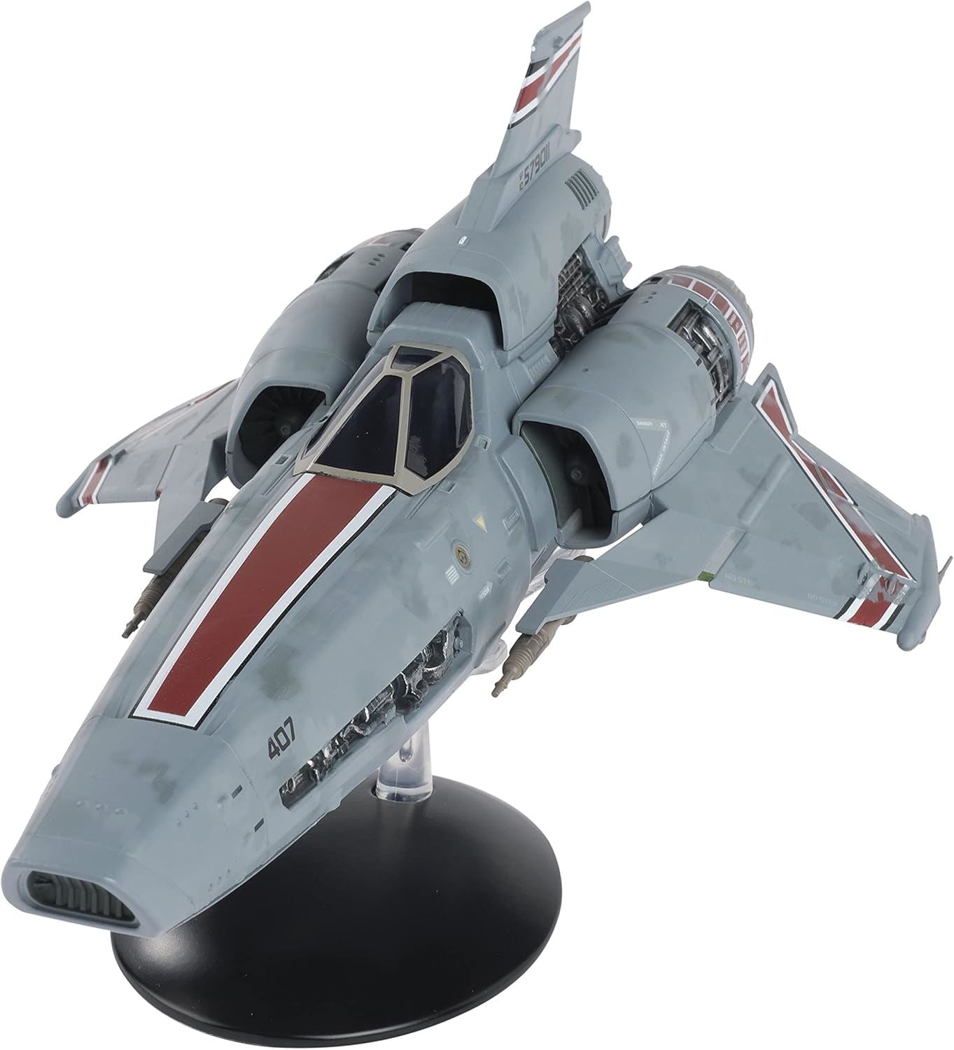 #15 Viper Mk III (Blood and Chrome) Model Diecast Ship (Eaglemoss / Battlestar Galactica)