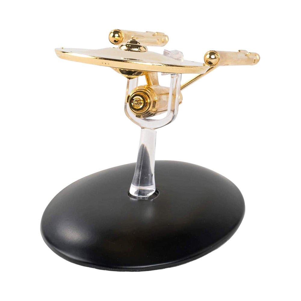 #23 Gold U.S.S. Enterprise NCC-1701 Model Die Cast Ship SPECIAL ISSUE (Eaglemoss / Star Trek)