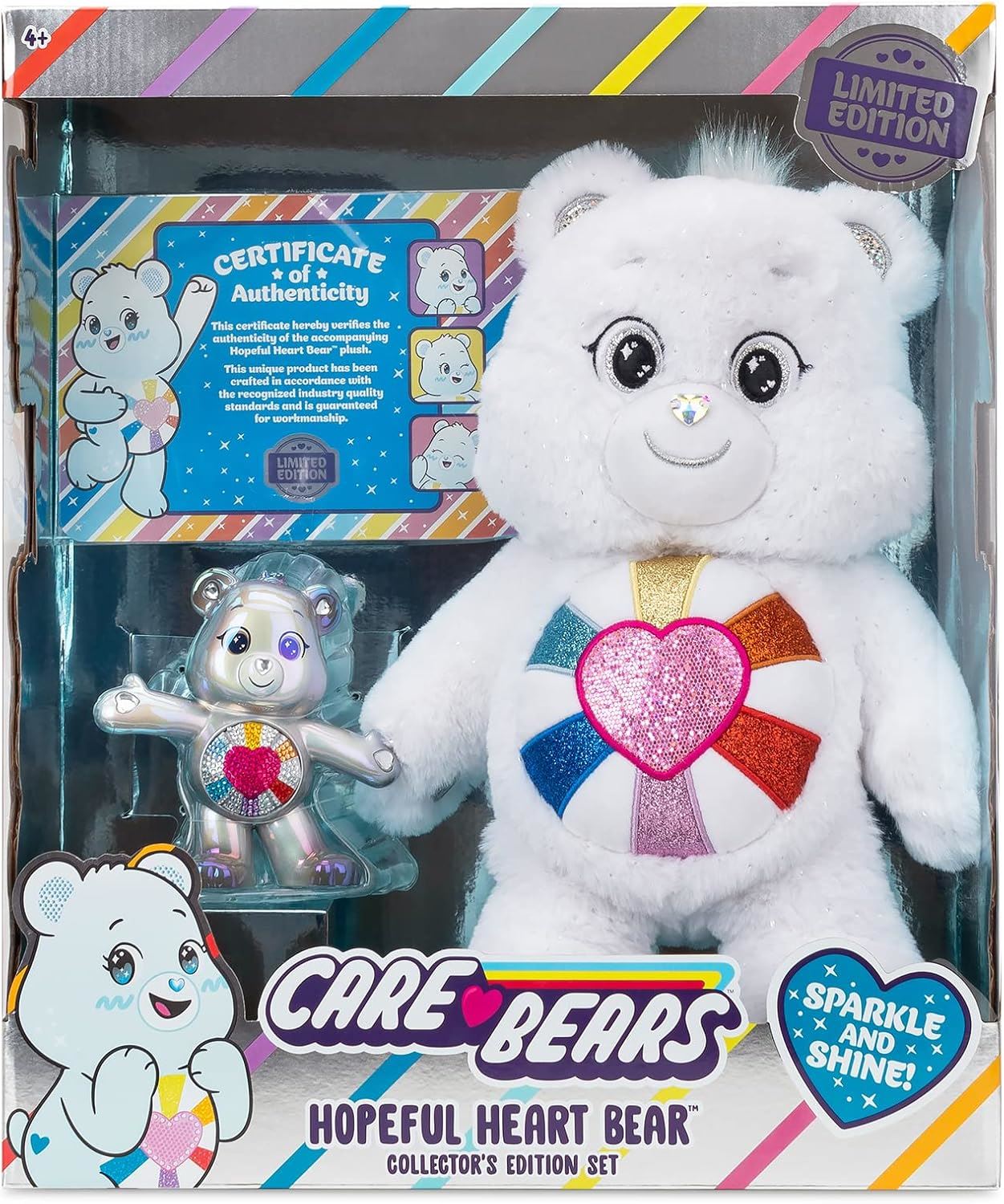 Hopeful Heart Bear (Limited Edition) Collector Edition Set 22254 Plush Toy (Care Bears)