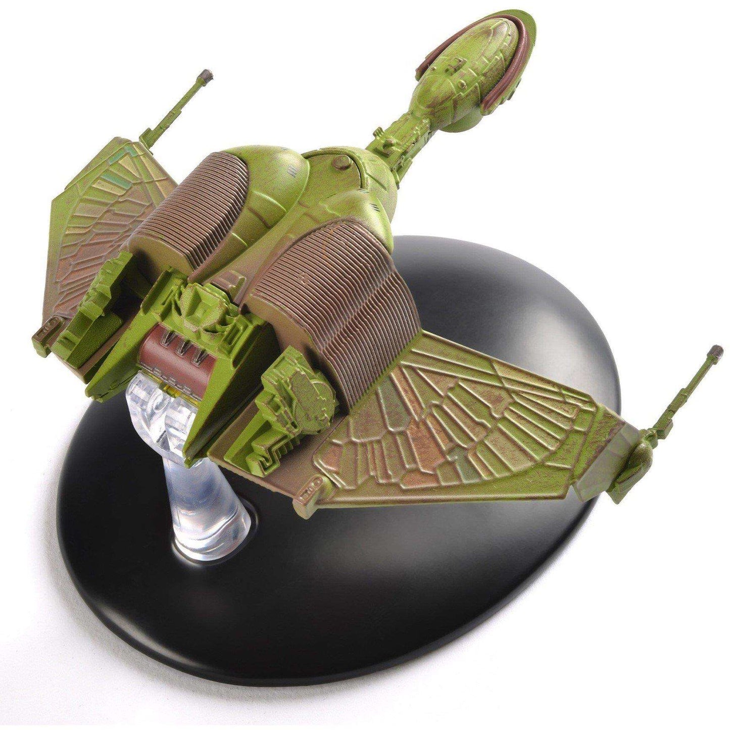 #107 Klingon Bird-of-Prey (Attack Position) Die-Cast Model Ship (Eaglemoss / Star Trek)