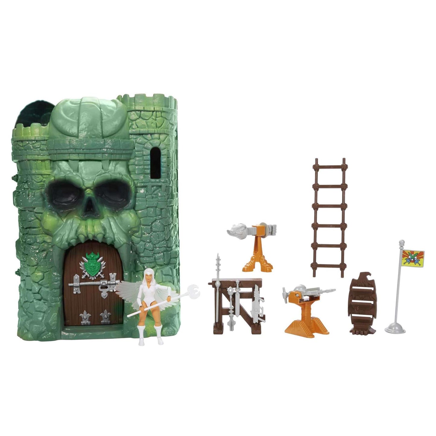 Masters of the Universe Origins Castle Grayskull Playset with Sorceress Figure