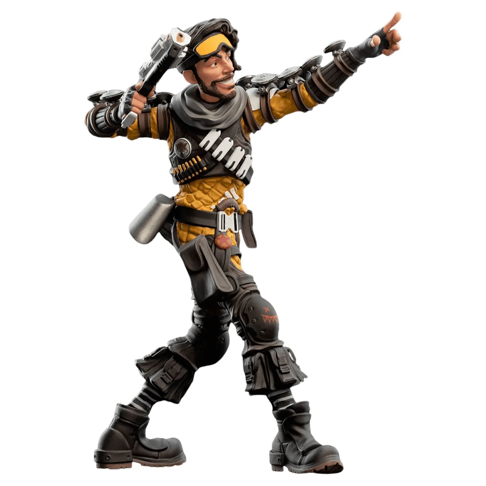 Apex Legends Mirage #1 Mini Epics Weta Workshop Action Figure Poseable Weapon