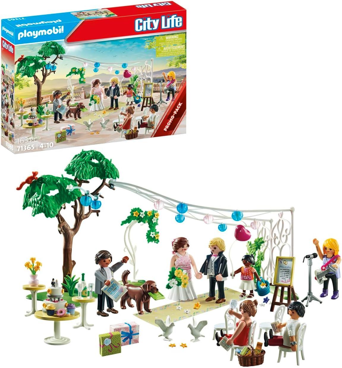 Playmobil City Life Wedding Reception Promo Pack Age 4+ 163 Pieces 71365