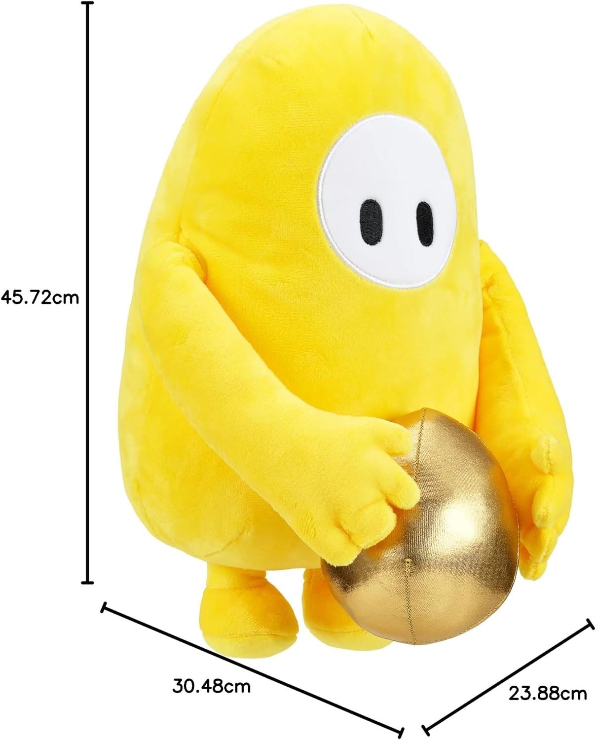 Yellow Team Medium Plush 12" / 30cm Collectible Soft Toy S2 62606 (Fall Guys)