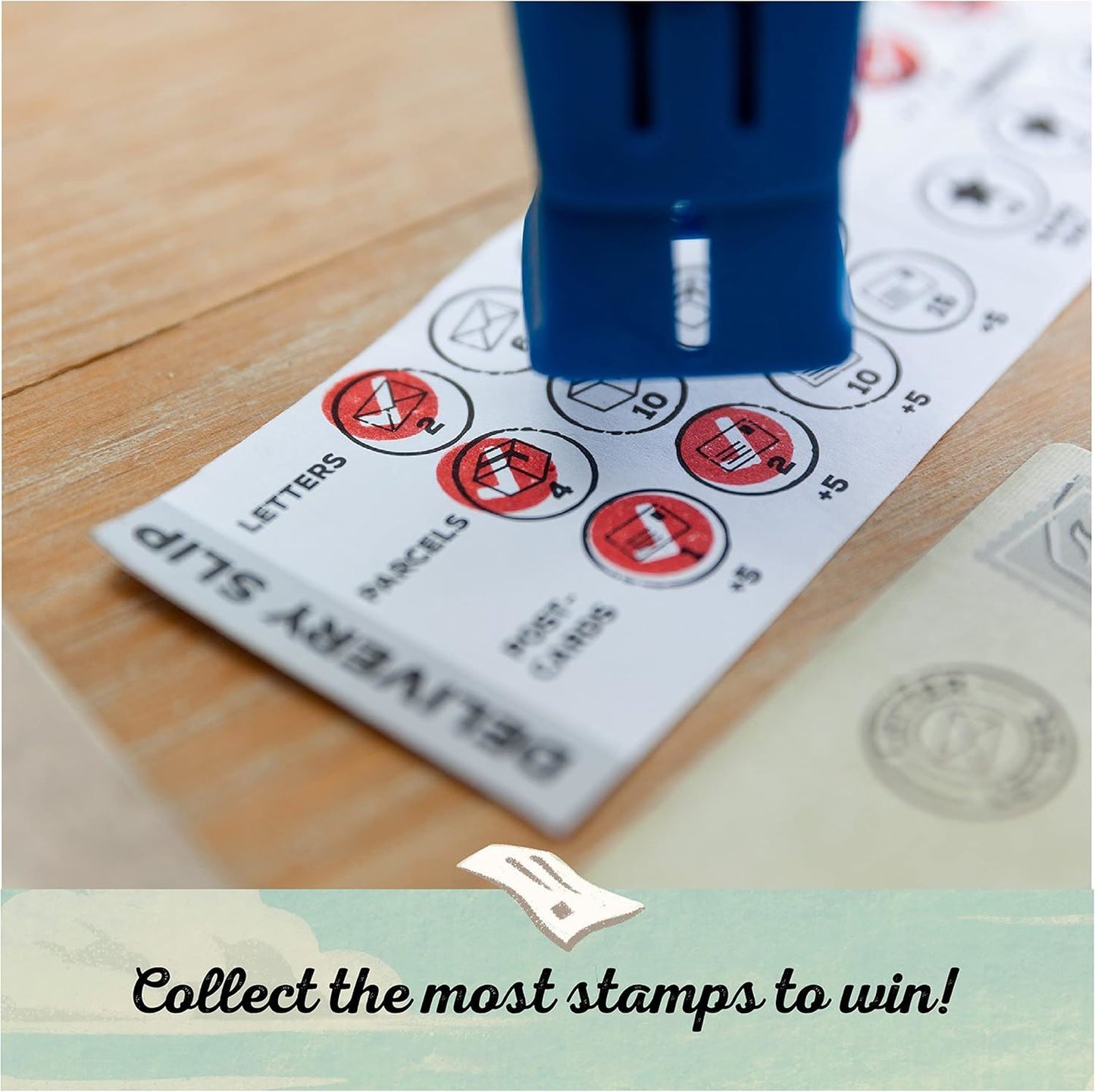 The Great American Mail Race Family Board Game (Big Potato Games)