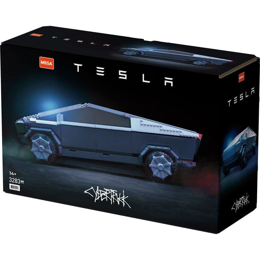 Tesla Cybertruck Building Set Mattel Mega Construx 3283pcs Age 14+