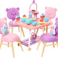 My First Barbie Tea Party Playset HMM65 Preschoolers Playset and Accessories (Barbie)