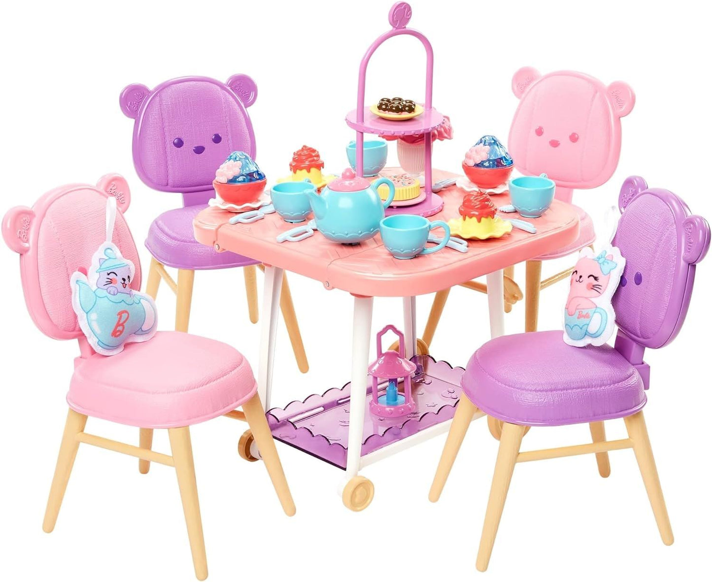 My First Barbie Tea Party Playset HMM65 Preschoolers Playset and Accessories (Barbie)