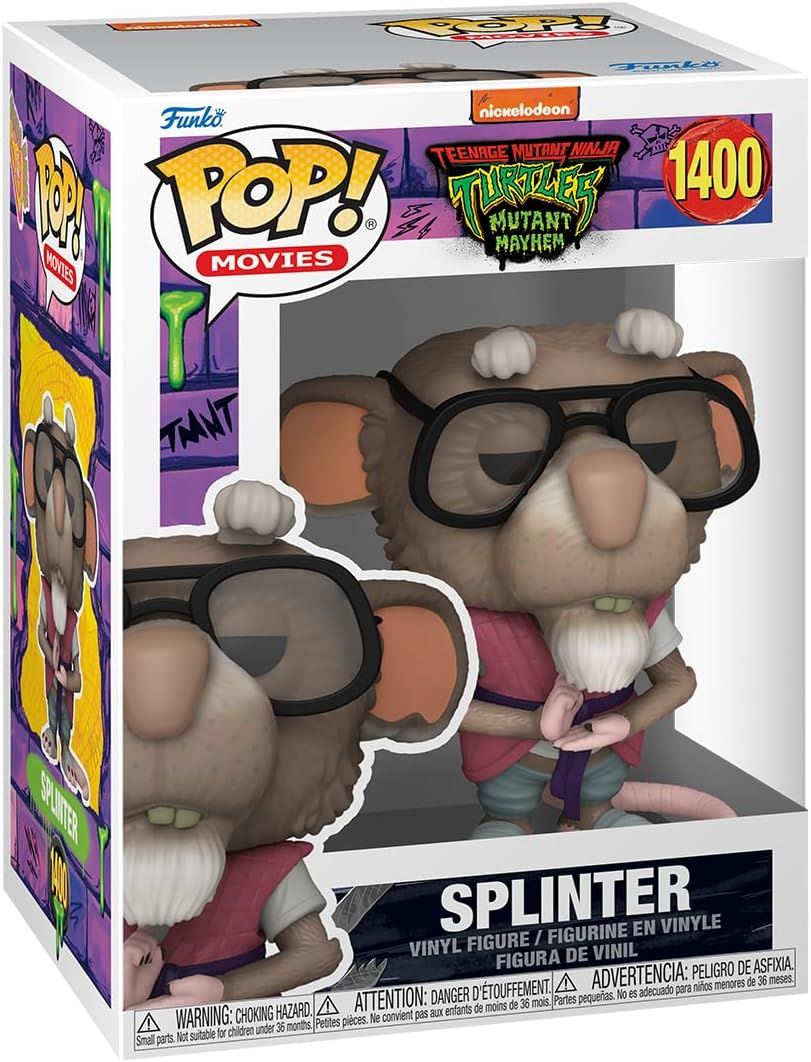 SPLINTER #1400 Pop Vinyl Figure (TMNT / Teenage Mutant Ninja Turtles: Mutant Mayhem)