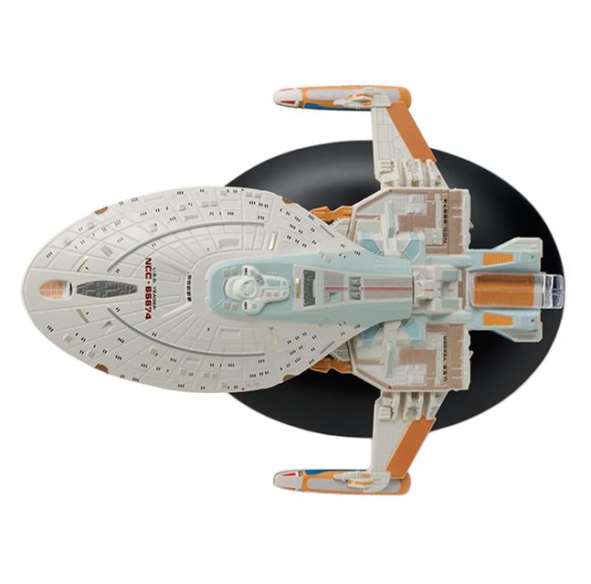 #122 U.S.S. Yeager NCC-65674 Model Diecast Ship (Eaglemoss / Star Trek)