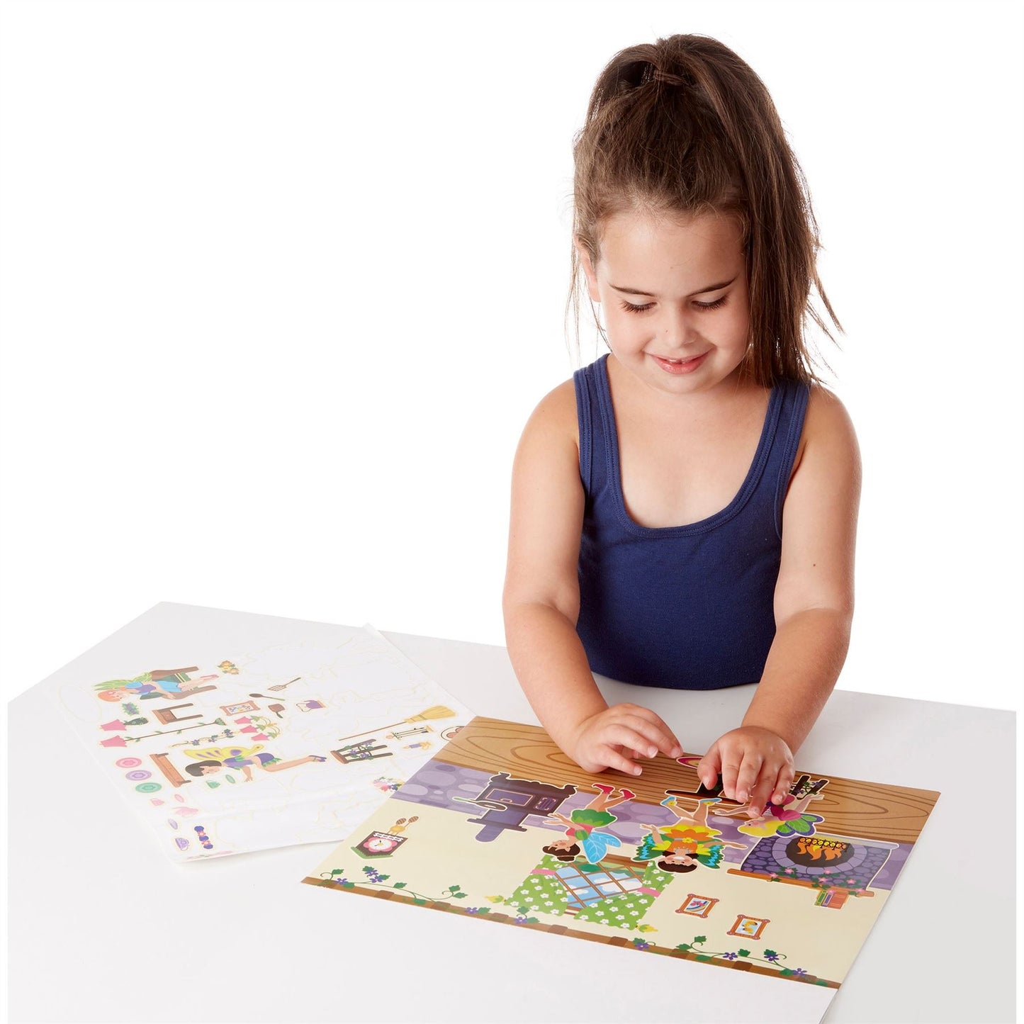 Reusable Sticker Pad - Fairies 45009 (Melissa & Doug)