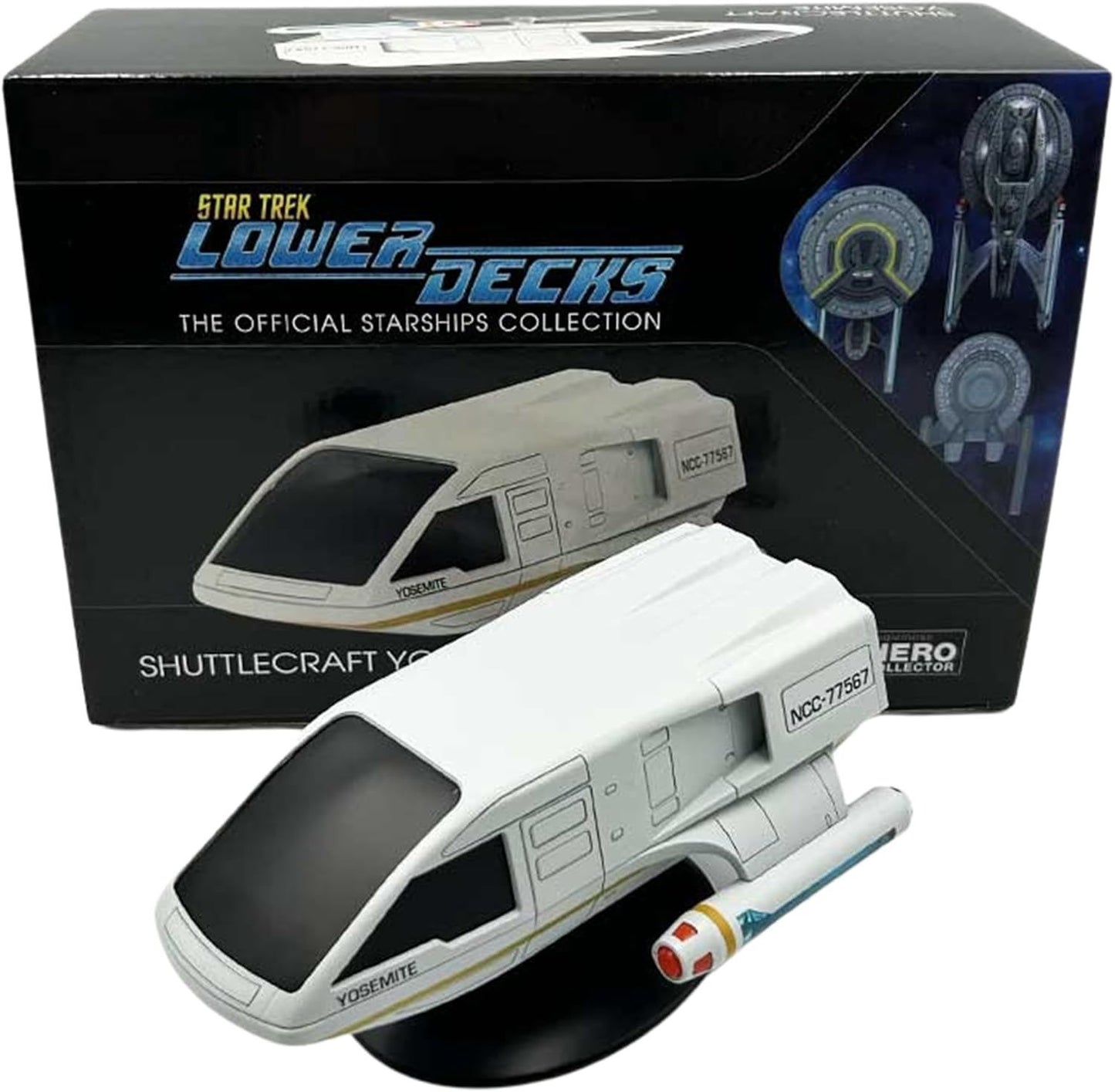 #04 Yosemite Shuttlecraft Model Die Cast Ship (Eaglemoss / Star Trek)