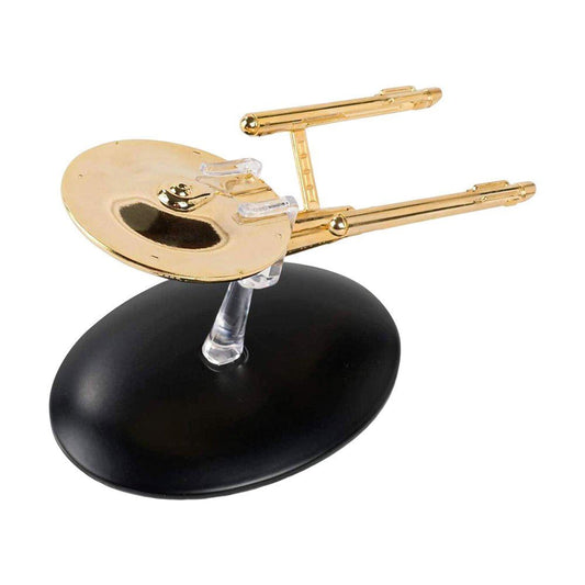 #23 Gold U.S.S. Enterprise NCC-1701 Model Die Cast Ship SPECIAL ISSUE (Eaglemoss / Star Trek)