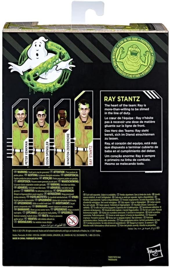 Ghostbusters Plasma Series Ray Stantz Glow-in-the-Dark 6" Action Figure Hasbro